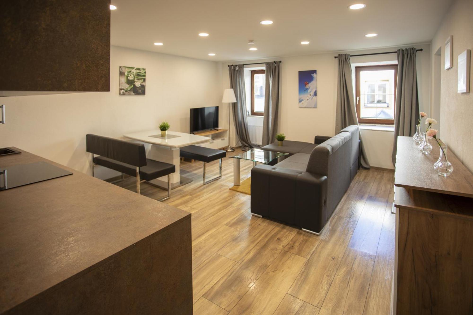 Modern Old Town Apartment Hall in Tirol Luaran gambar
